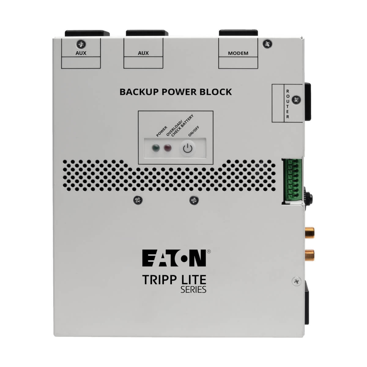 Tripp Lite AV550SC Bloque de potencia de respaldo para audio/video de 550VA - Protección exclusiva para UPS para gabinet