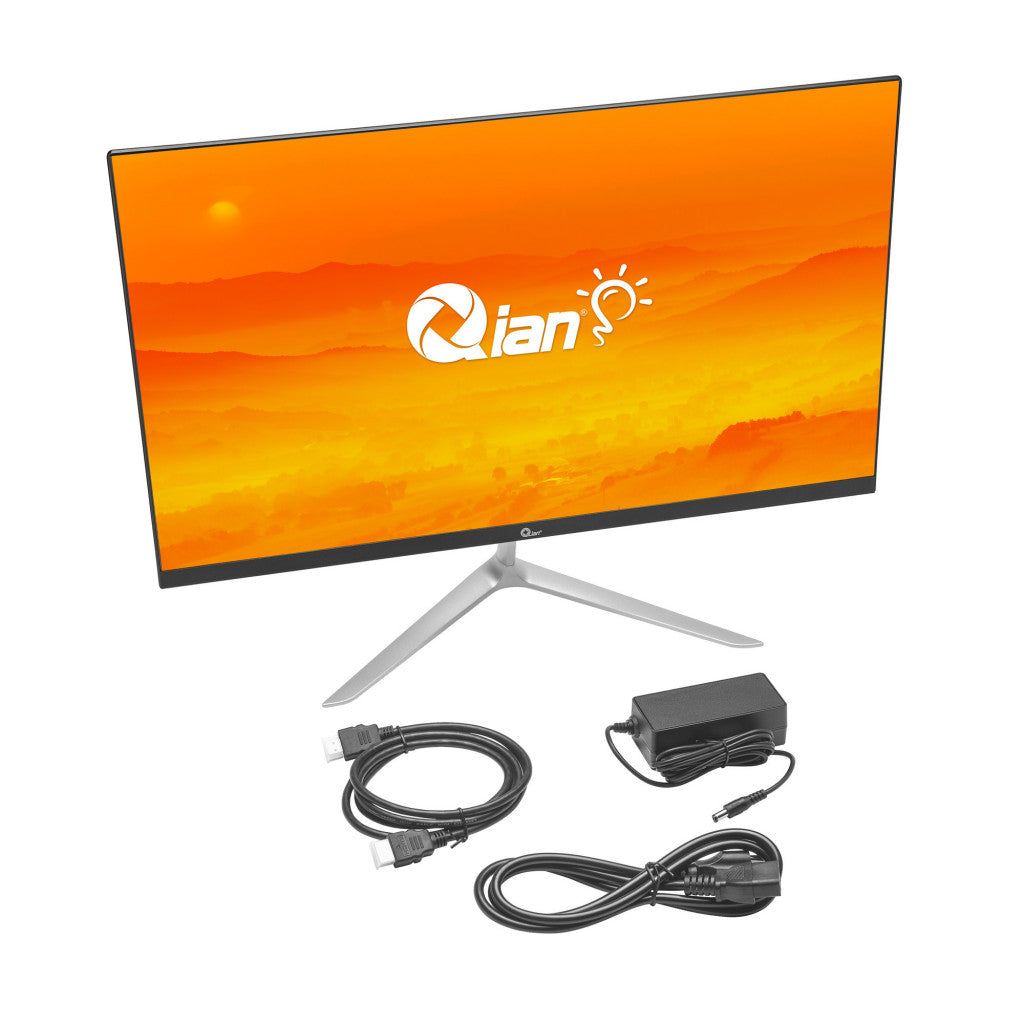 Monitor Qian QM2382F 23.8" LED FullHD VGA HDMI Sin Marco Ultrafino