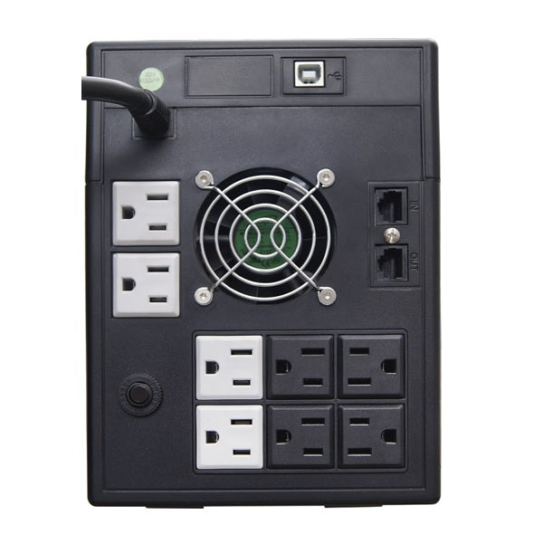 UPS VICA 2200VA/1200W 10 TOMAS, RJ11/45 LCD 2200VA, 1200W, 10 TOMAS, RJ11/45, LCD