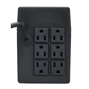 Vica S650 sistema de alimentación ininterrumpida (UPS) 0,65 kVA 360 W 6 salidas AC