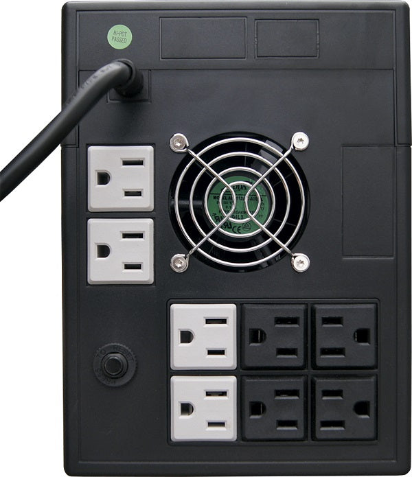 UPS VICA 1600VA/900W 10 Tomas Reguladas RJ11-RJ45 Pantalla LCD