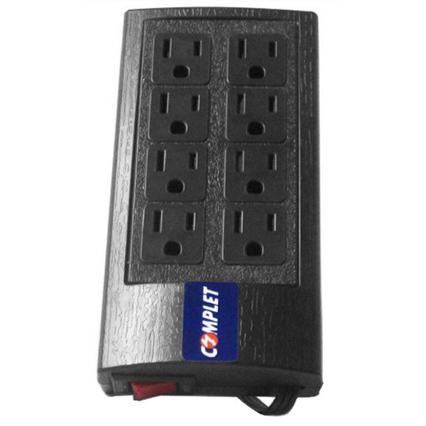 Supresor de Picos BRC-1-002 90 Julios/8 Contactos 1.5m Cable con Protección