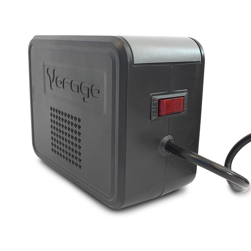 Regulador VORAGO 1000VA 8 Contactos con Supresor de Picos Negro/Blanco AVR-100