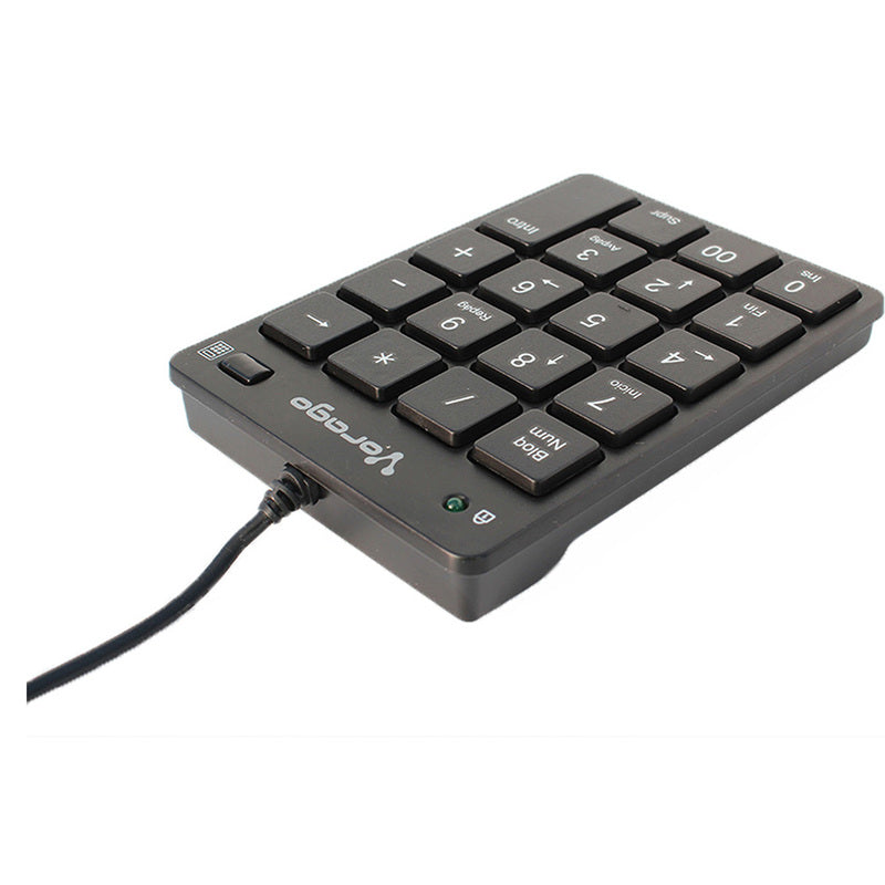 Teclado Numérico USB VORAGO KB-105, 18 Teclas, Cable de 1.5m, Diseño Compacto