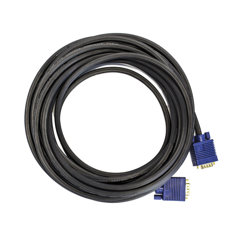 Cable VGA Vorago 10m Macho-Macho Negro, Conectividad Estable y Calidad de Imagen