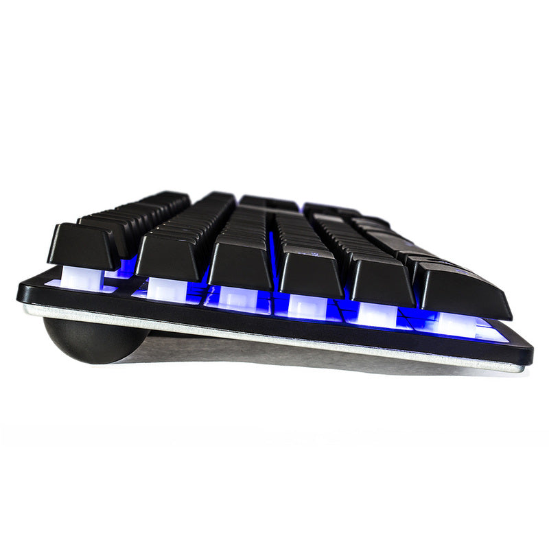 Teclado Vorago Start the Game LED RGB Metalico Multimedia USB KB-502, 104 Teclas, Retroiluminación, Cable 1.5m