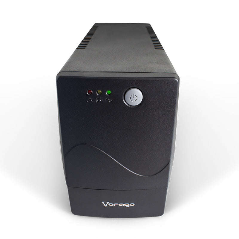 NOBREAK VORAGO 800 VA 480W 6 CONTACTOS CON RESPALDO NEGRO UPS-301