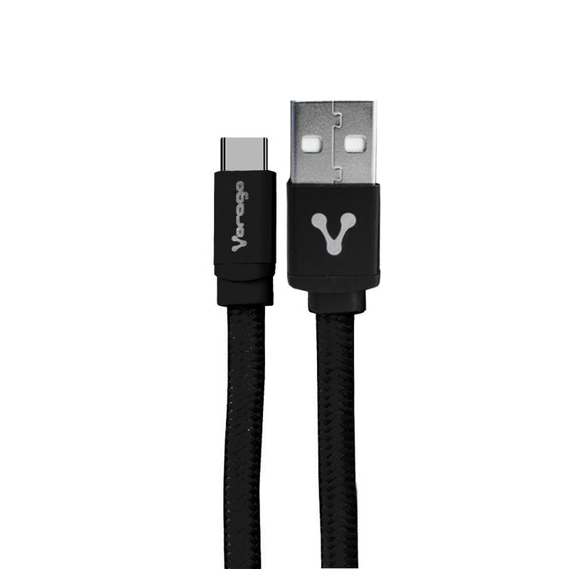 Cable USB Vorago USB A - Tipo C 2 Metros Negro, Transferencia de Datos 480Mbps, Carga Rápida 3A