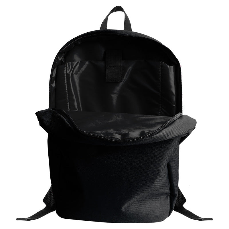 Mochila VORAGO Resistente Laptop 15.6" Poliéster Negro, Compartimento Acolchado, Bolsillo Exterior