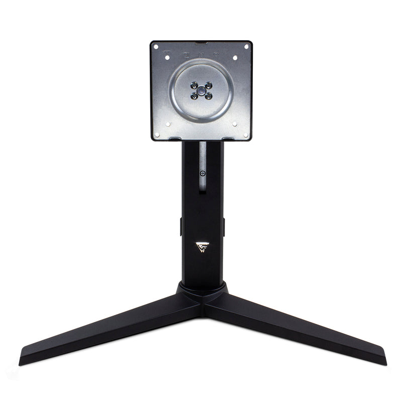 Soporte Monitor Game Factor VESA Ajustable en Altura, Escritorio Negro SMG500, Capacidad 10kg