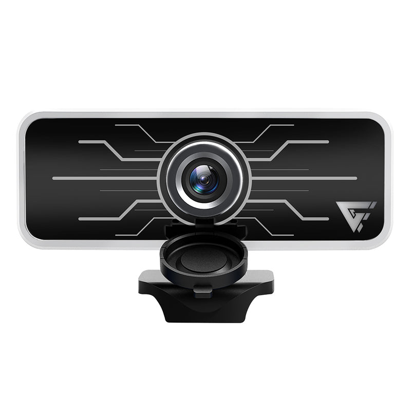 Cámara Web Full HD Game Factor LED 30FPS USB Micrófono Negra WG400