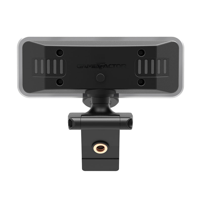 Cámara Web Full HD Game Factor LED 30FPS USB Micrófono Negra WG400