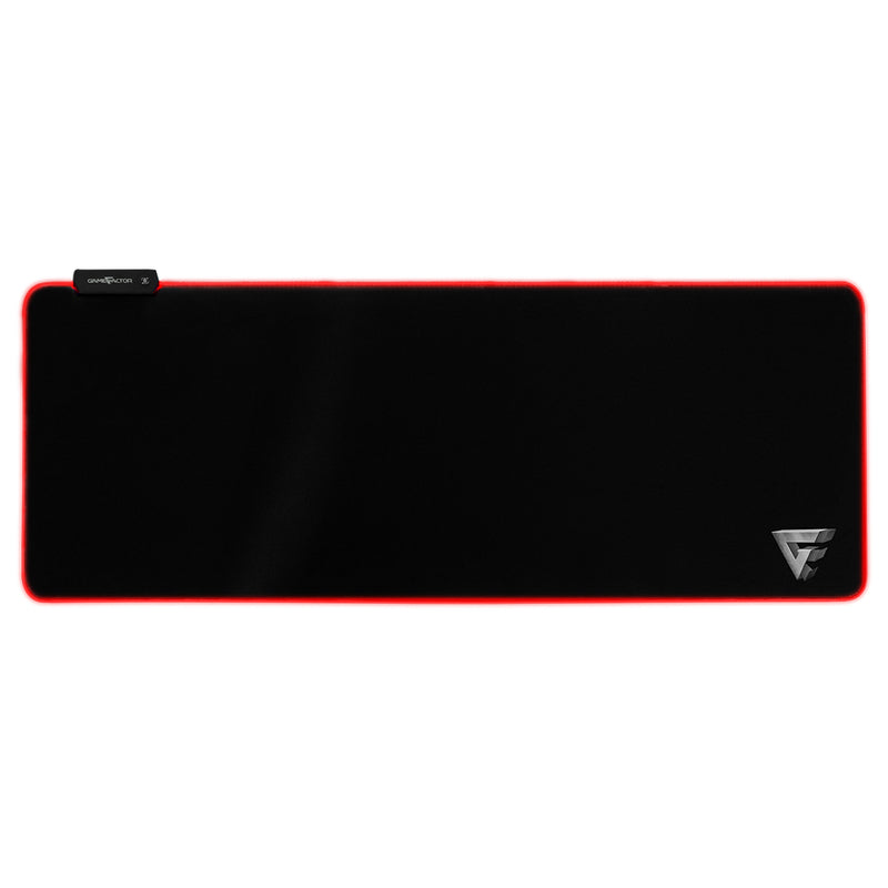 Mousepad Game Factor RGB XL (80x30cms) con Control de Velocidad y Conexión USB, Color Negro