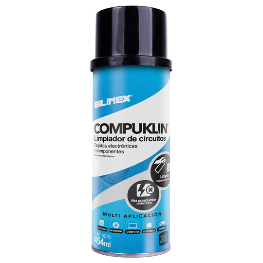 Silimex Limpiador De Circuitos CompuKlin 454 ML, Producto Empresarial