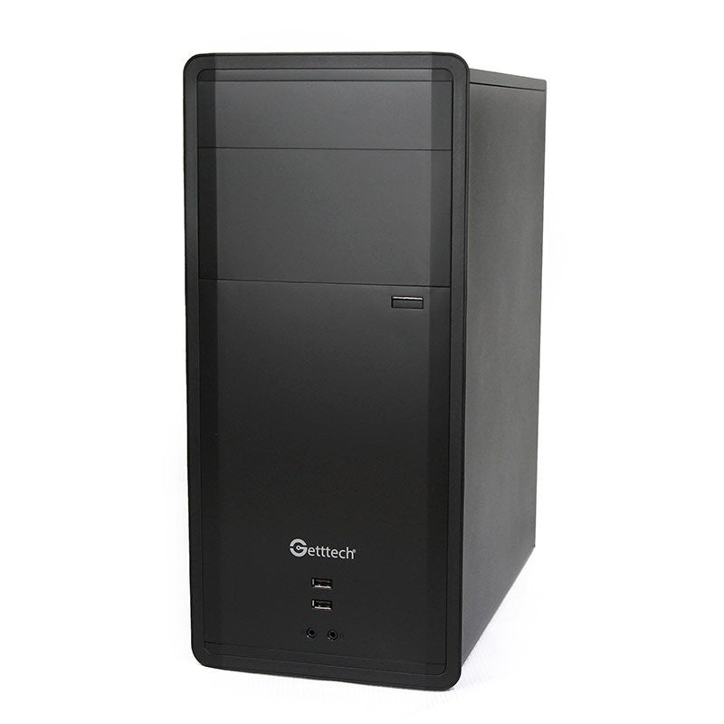 Gabinete Getttech GG-1802 ATX 500W 1 Vent, 2 USB 3.0, Negro