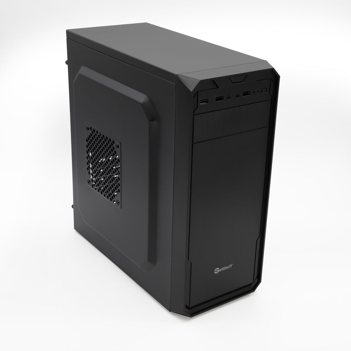 Gabinete Getttech GG-1803 ATX 500W 1Ventilador, 1USB3.0, 2USB2.0, Negro