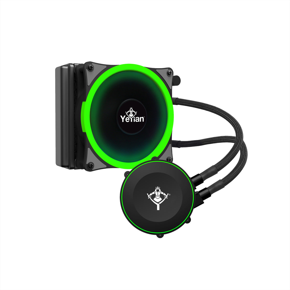 Sistema de Enfriamiento Líquido Yeyian WC2400 VATN 1200RG, 2400mm, 1200RPM, RGB