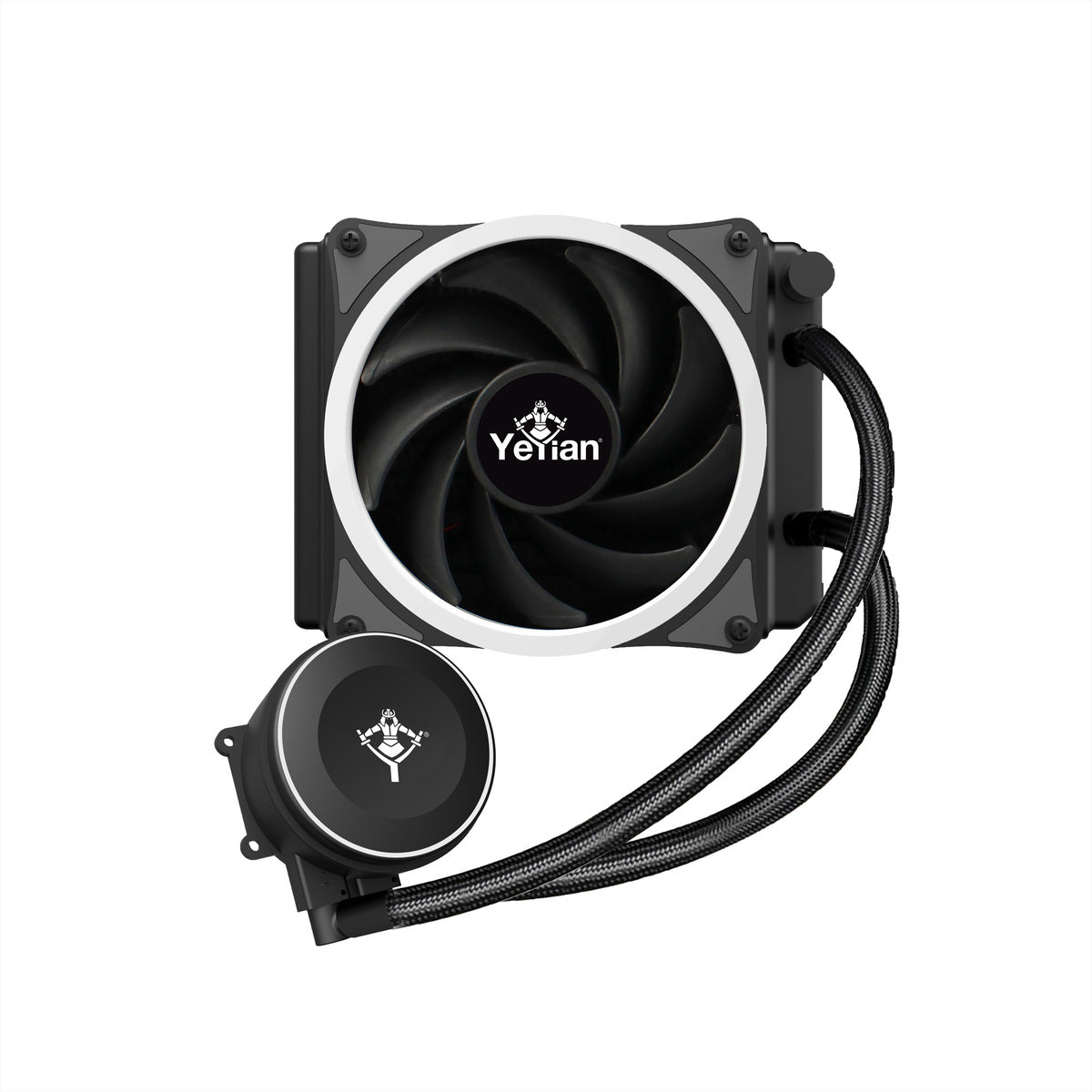 Sistema de Enfriamiento Líquido Yeyian WC2400 VATN 1200RG, 2400mm, 1200RPM, RGB