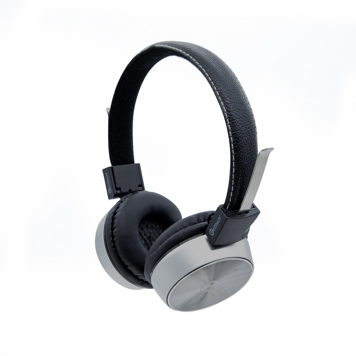 Diadema Getttech GH-2000S Mesh/3.5mm/Micrófono/Silver, Cable 2m, Diadema Ajustable