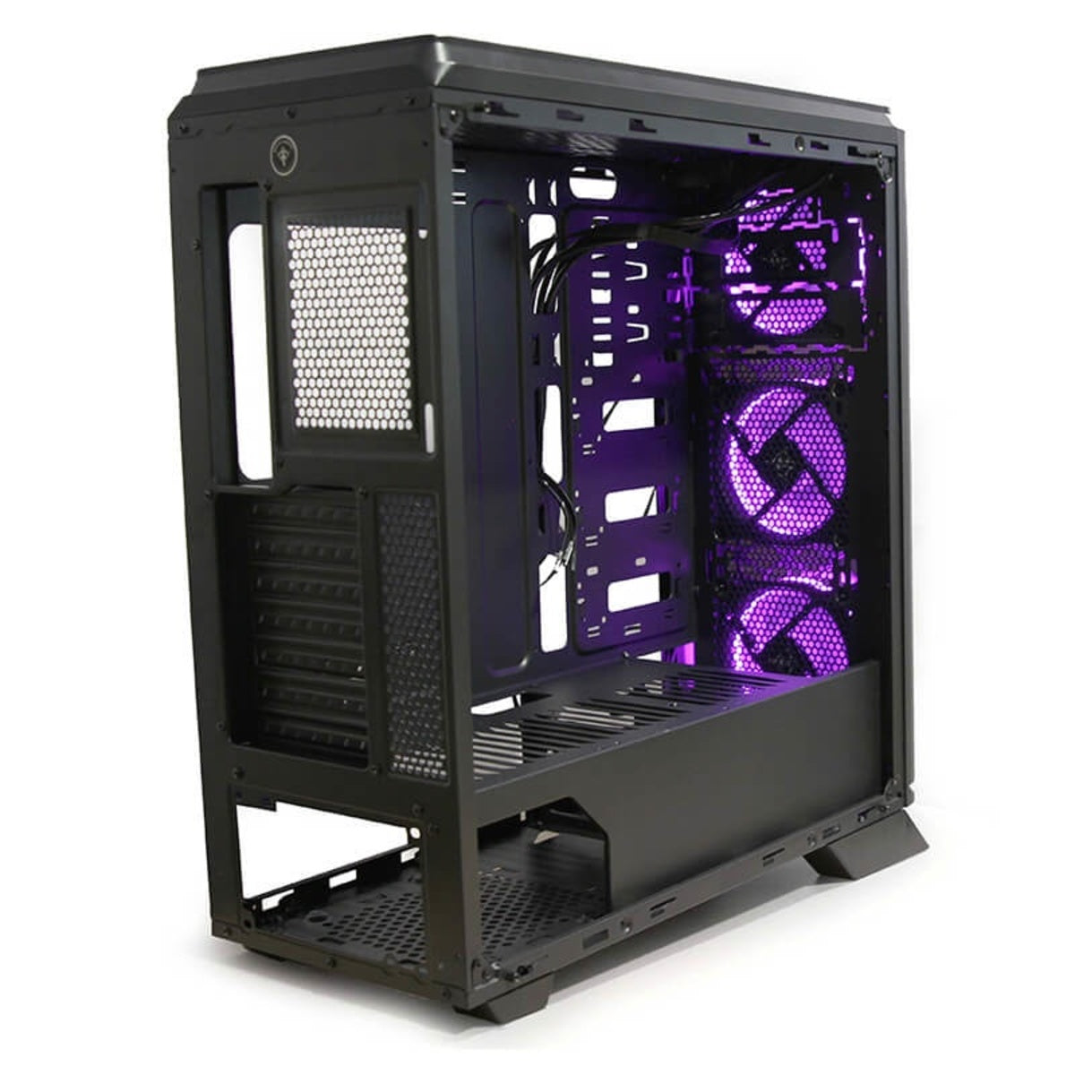Gabinete Gamer Yeyian YGK-68807 Knight 2200 Cristal Templado LED RGB 4 Ventiladores