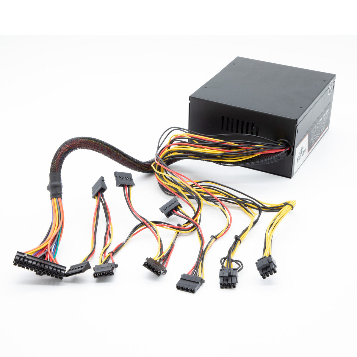 Fuente de Poder Yeyian YFR-45901 Raiden 500W 80 Plus, 120mm Fan, Certificación Bronze