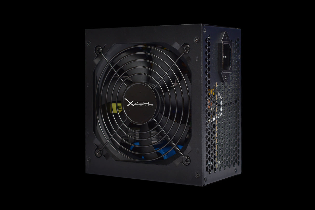 Fuente de Poder Xzeal 650W Bronze 80 Plus, Eficiencia Certificada, Ventilador Silencioso