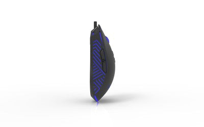 Mouse Gamer Xzeal LED 4800 DPI 7 Botones Negro XST-400 Óptico USB 2.0