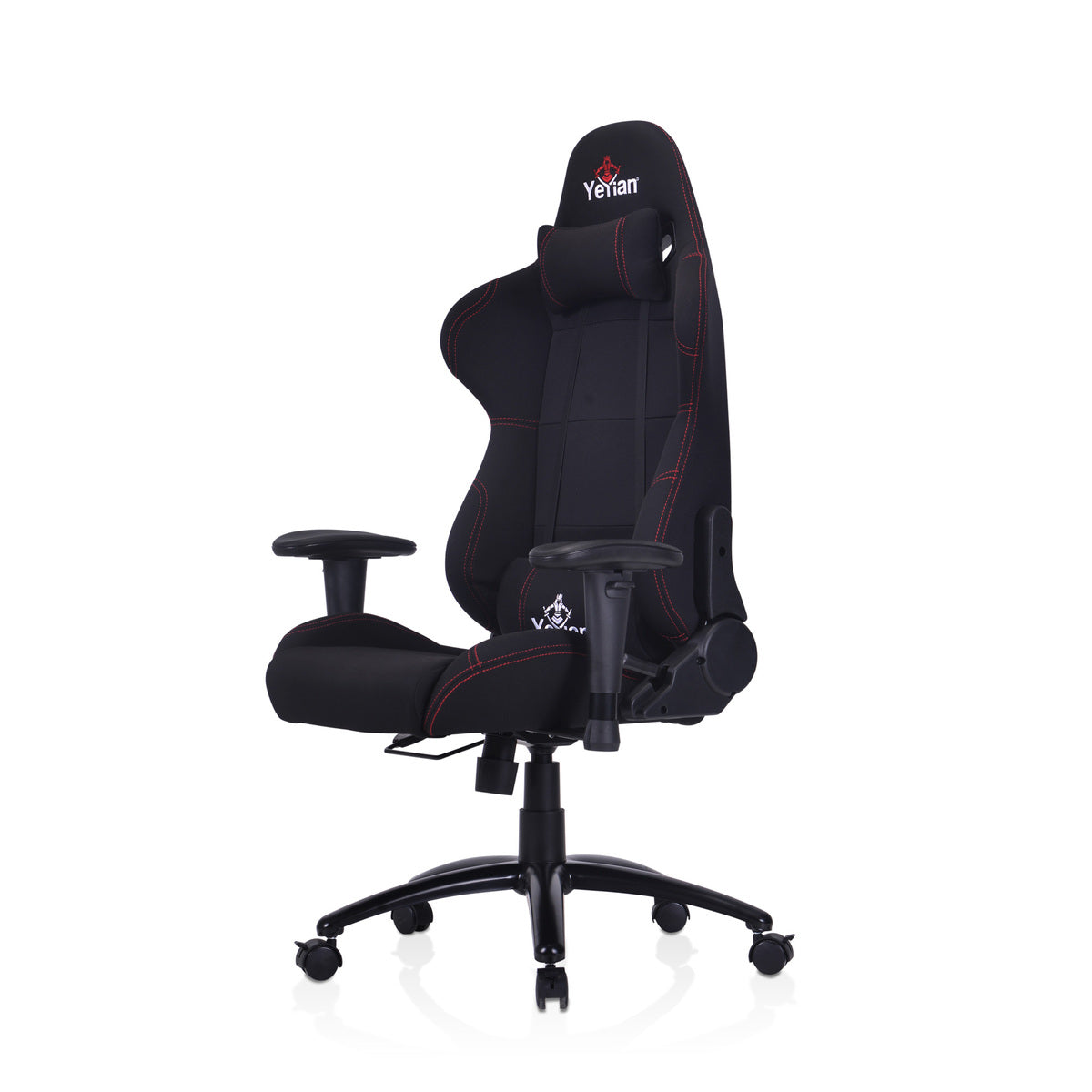 Silla Gamer Yeyian YFC-GCEF-01-RD Windalf S2500, Nylon, Roja/Negro 150kg, Respaldo Ajustable, Ruedas Giratorias