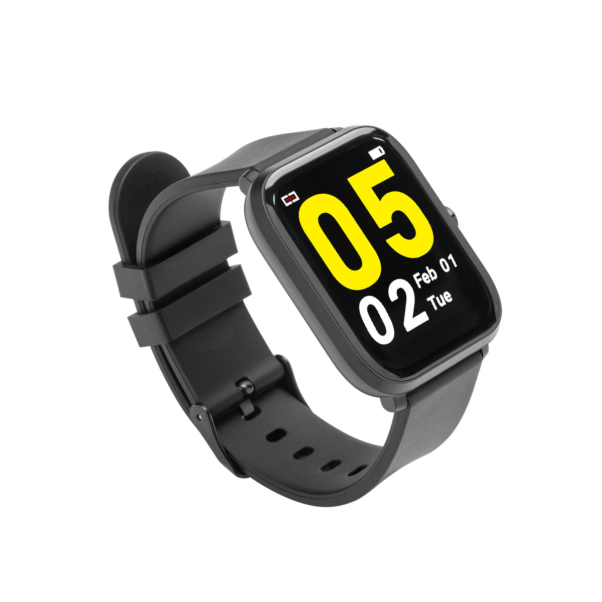 Smartwatch Getttech GWATCH Black 1.7" Touch BT5.0 iOS/Android - IP68 Water Resistant - Heart Rate Monitor - Built-in GPS - Long Battery Life