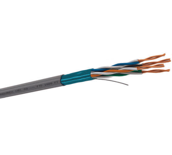 Cable de Red FTP Cat5e Condumex 4P 24AWG Cal 26 Azul 305m