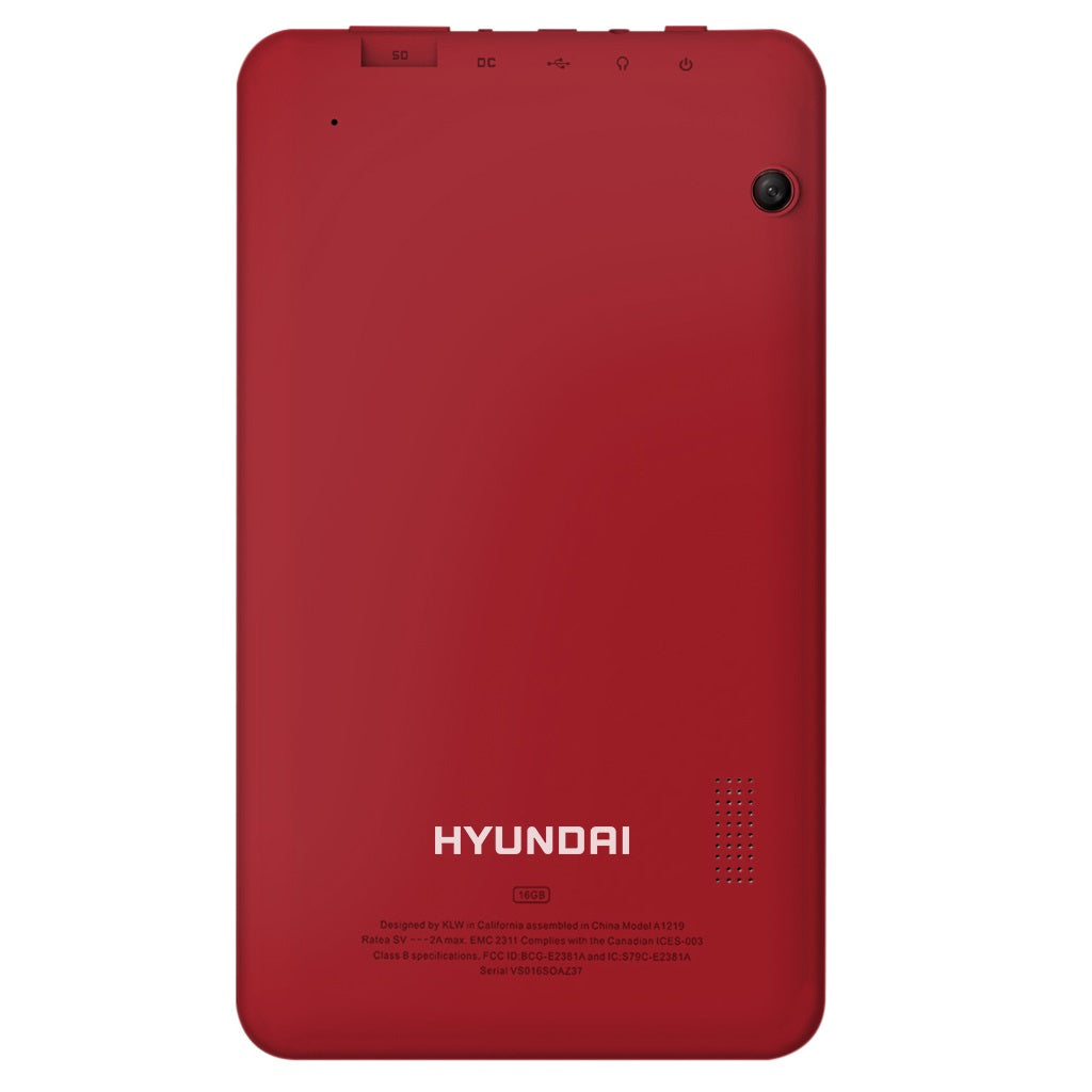 Hyundai Koral 7W4X 1GB/16GB 2MP/2MP Wifi Android 9.0 Pie - Red