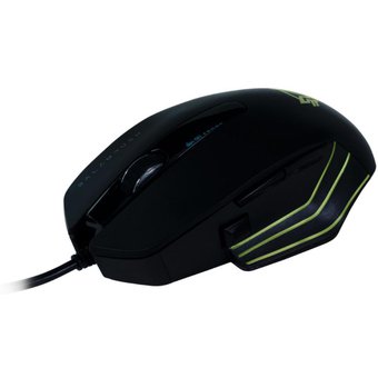 Mouse Gamer Balam Rush Hunter USB Negro, 3200 DPI, 6 Botones Programables, Ergonómico