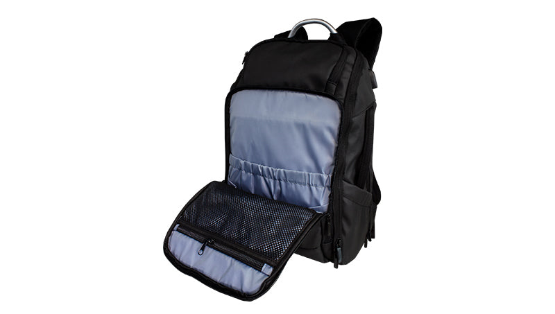 Vorago BP-300 mochila Negro Poliéster, Ciudad, Unisex, Compartimento del portátil