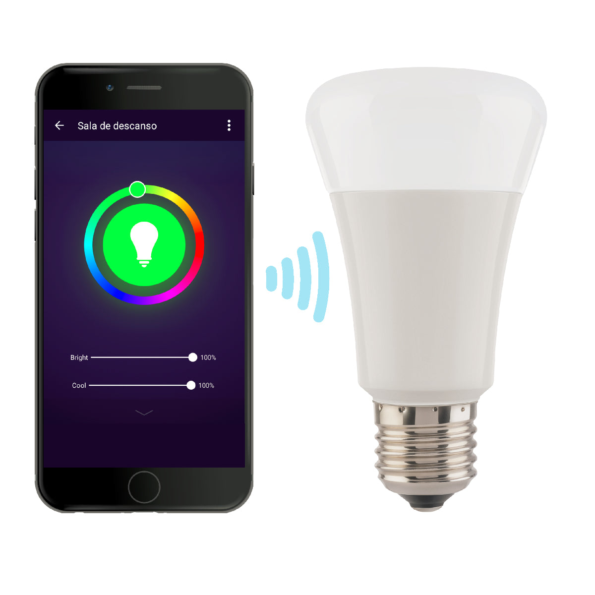 Steren SHOME-120 lámpara LED Variable 7 W E27