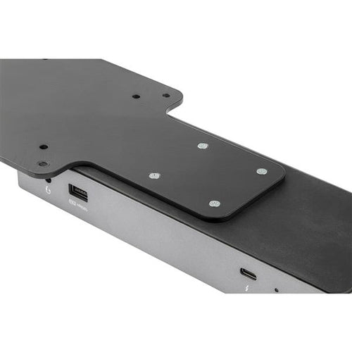 StarTech.com Soporte para Docking Station - Compatible con VESA - de Acero Kit de montaje Negro Acero 530 g