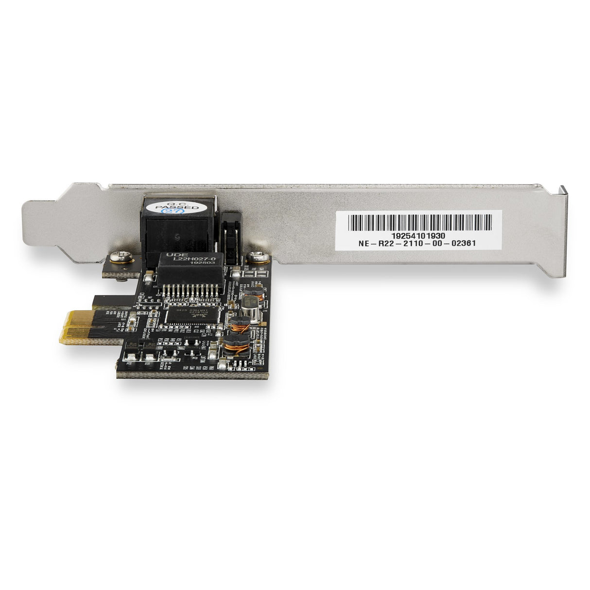 StarTech.com Tarjeta de Red PCI Express de 2,5Gb 2.5GBASE-T tarjetas de red Alámbrico PCI Express Ethernet 1