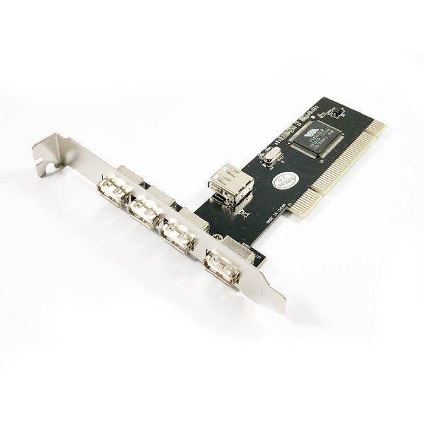 X-Media XM-UB2105 tarjeta o adaptador de interfaz Interno USB 2.0, PCI, Metálico