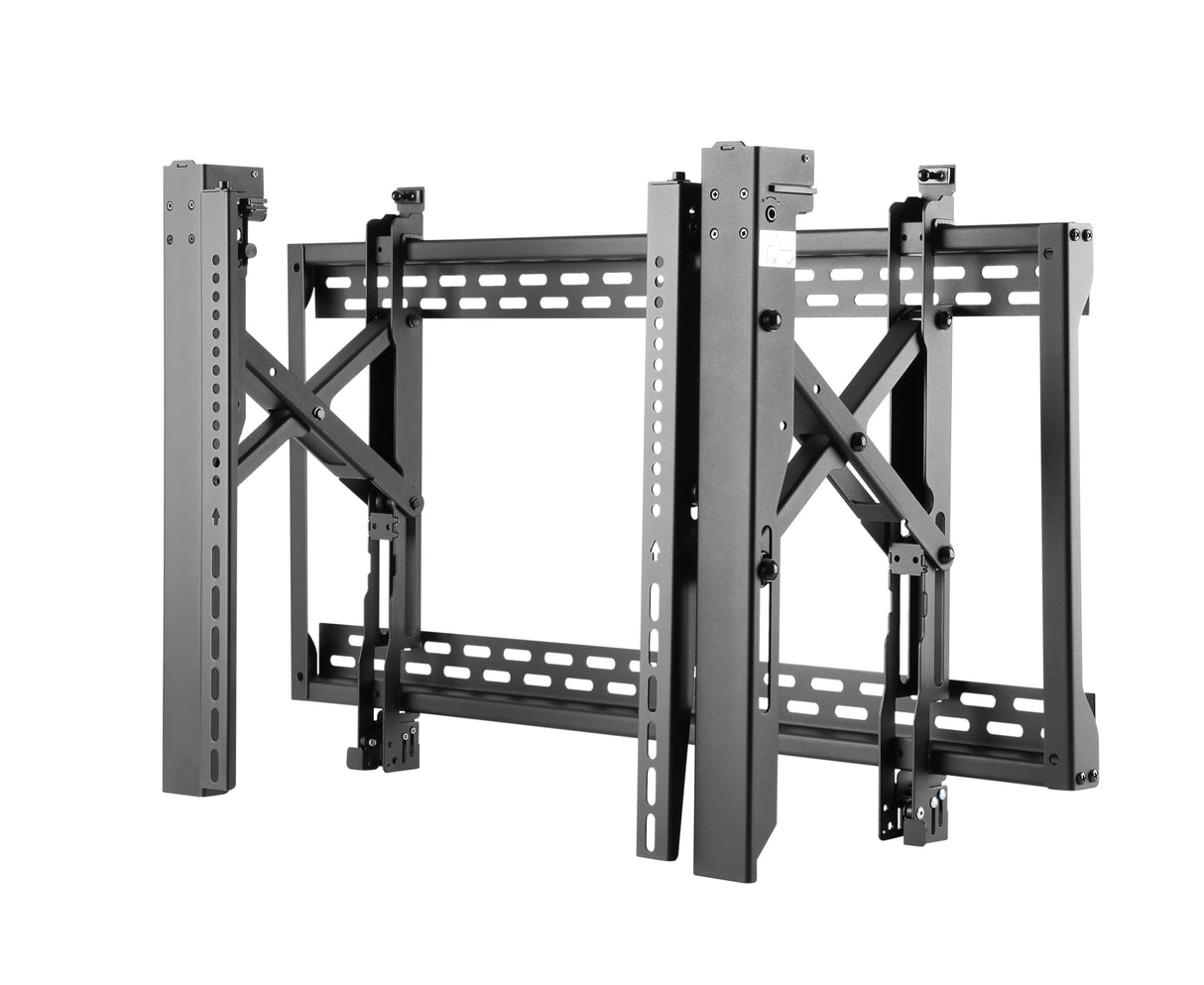 Ovaltech OVW-4580 soporte para TV 2.03 m (80") Negro, 200 x 200 mm, 800 x 400 mm, Acero