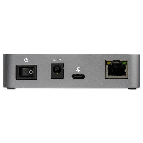StarTech.com Hub USB-C de 3 Puertos con Puerto de Red Ethernet - USB 3.2 Gen 2 (10Gbps) - Alimentado - 2xUSB-A 1xUSB-C H