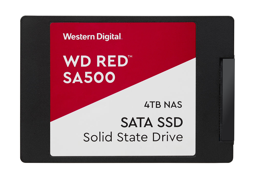 SSD Interno Western Digital Red SA500 4TB 2.5" 7mm SATA lll Lect 560/530 MBs para NAS