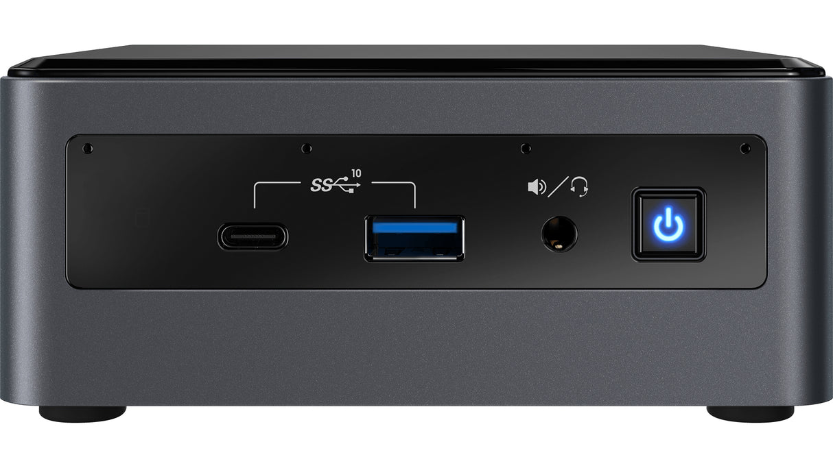 Intel NUC BXNUC10I5FNH1 PC/estación de trabajo barebone UCFF Negro i5-10210U BGA 1528 1.6 GHz, Mini PC barebone, DDR4-SD