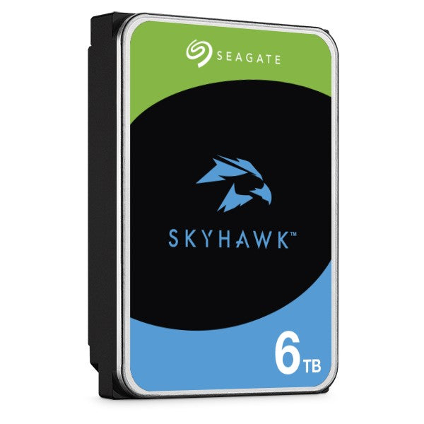 Disco Duro Interno Seagate 6TB 3.5 ST6000VX001 Skyhawk, 256MB Cache, 7200 RPM, SATA 6Gb/s