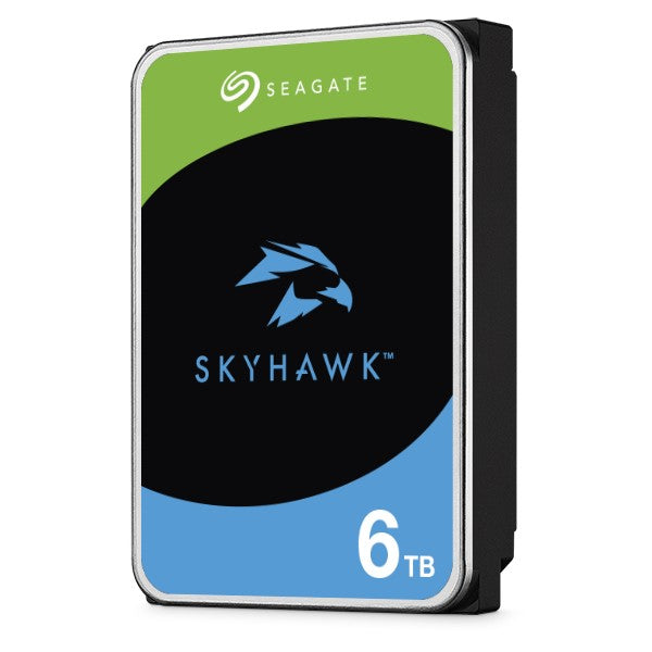 Disco Duro Interno Seagate 6TB 3.5 ST6000VX001 Skyhawk, 256MB Cache, 7200 RPM, SATA 6Gb/s