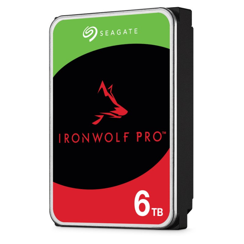 DISCO DURO INTERNO SEAGATE 6TB ST6000NE0021 IRONWOLF PRO 7200RPM 256MB CACHE 3.5"