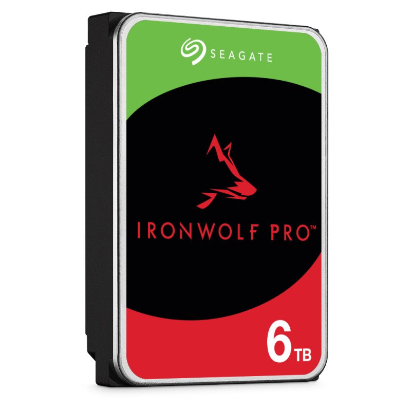 DISCO DURO INTERNO SEAGATE 6TB ST6000NE0021 IRONWOLF PRO 7200RPM 256MB CACHE 3.5"