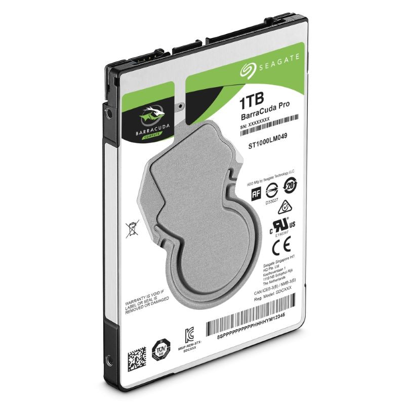 DISCO DURO INTERNO SEAGATE 1TB 2.5" ST1000LM049 7200RPM SATA 6Gb/s 128MB CACHE BARRACUDA PRO