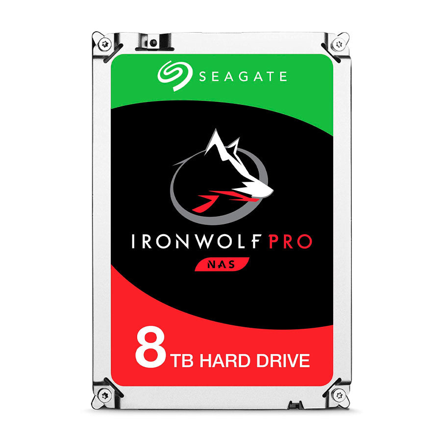 Disco Duro Interno Seagate 8TB IronWolf Pro, 7200 RPM, 256MB Cache, SATA 6Gb/s