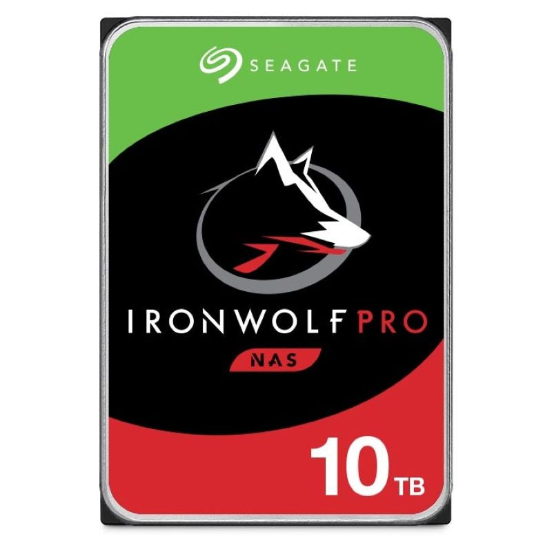 Disco Duro Interno Seagate 10TB 3.5 ST10000NE0008 7200RPM IronWolf Pro, Almacenamiento Masivo para Servidores