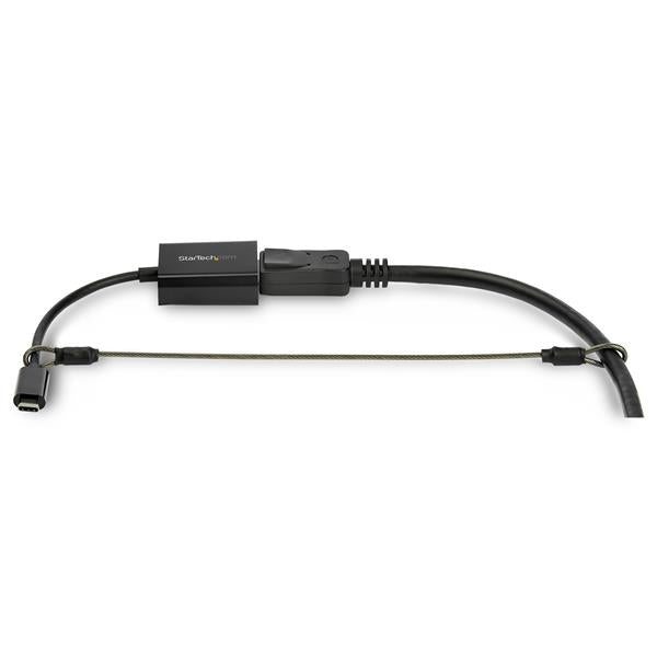 StarTech.com Cables de Seguridad de Doble Lazo - Paquete de 20 - de Acero - Ajustable Organizadores de cables Cable con