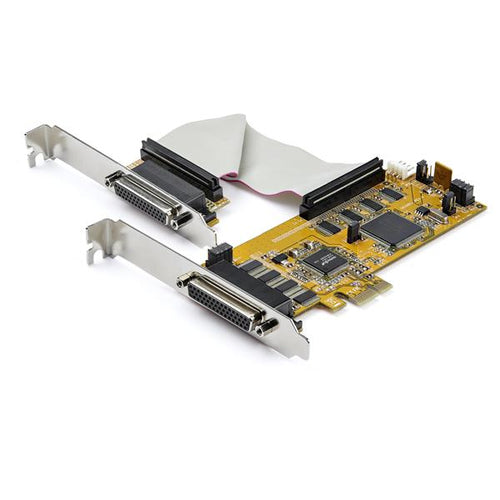 StarTech.com Tarjeta PCI Express de 8 Puertos Serie con UART 16550 Tarjetas y adaptadores de interfaz PCIe De serie Si